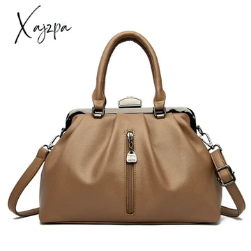 Luxury Handbags Women Bags Designer Real Leather Handbag Leisure Crossbody For New Lady Shoulder